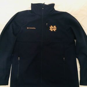 Notre Dame Columbia softshell Jacket